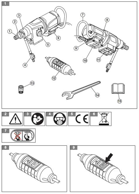 Husqvarna Dm Diamond Drilling Machine Instruction Manual