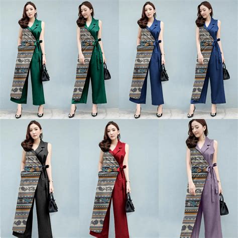 Jual Bjfashionwanita Jumpsuit Made Batik Jumpsuit Jumpsuit Batik