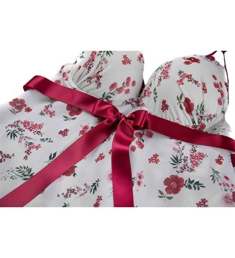 Womens Sexy Lingerie Babydolls Chemise Nightdress Nightgowns Nighty In One Two Pieces Set F