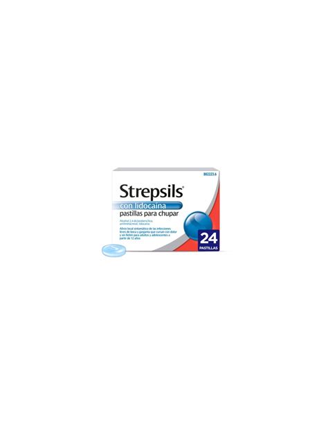 Strepsils Con Lidocaina 24 Pastillas Para Chupar