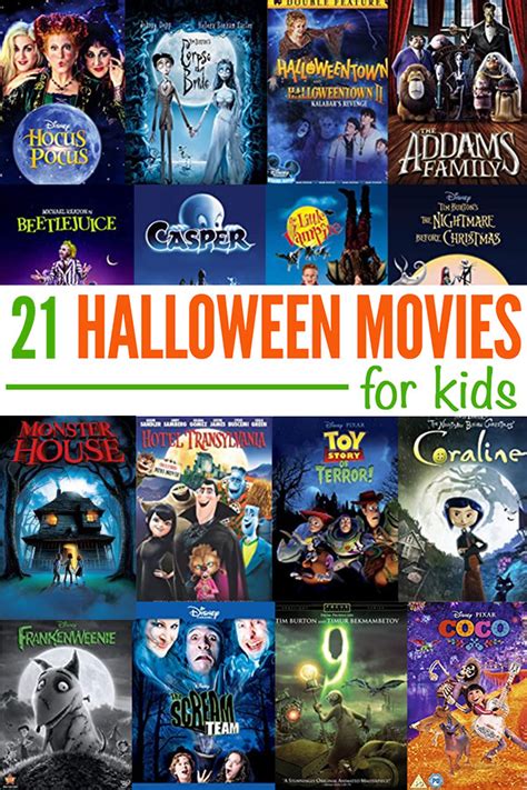 21 Not Too Spooky Halloween Movies for Kids & Families
