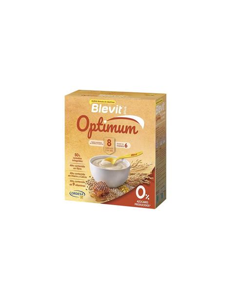 Blevit Plus Optimum 8 Cereales Miel 400 G Online