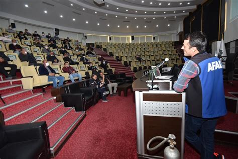 Karatay Belediyesi Karatay Belediyesi Personeline afet Farkındalık