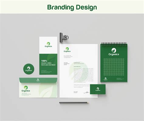 Organica (organic farm) Logo & Branding Design :: Behance