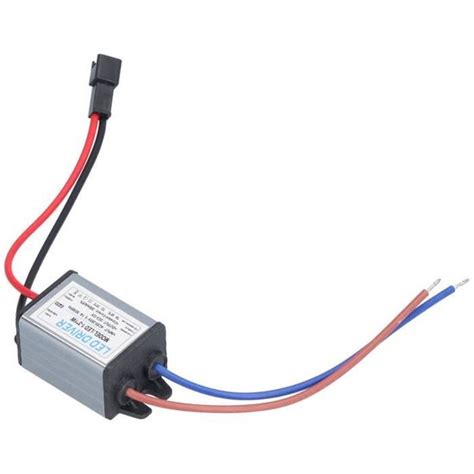 Tbest Transformateur LED Pilote De LED AC85 265V Pilote De LED Akozon