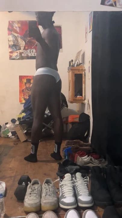 In The Mirror Checking Myself Out Gay Black Porn Feat ChocolateMamba