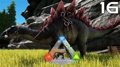 ARK Survival Evolved 16 Stegosaurus Kosiarz YouTube