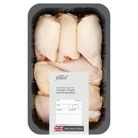 Tesco Finest Free Range Corn Fed Chicken Thighs And Drumsticks Really Good Culture