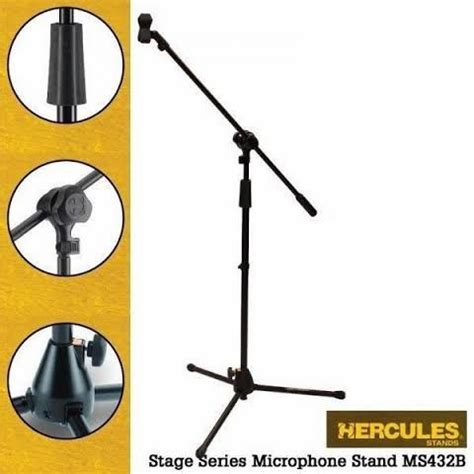 Jual Tripod Stand Mic Hercules Ms B Ms B Ms B Original