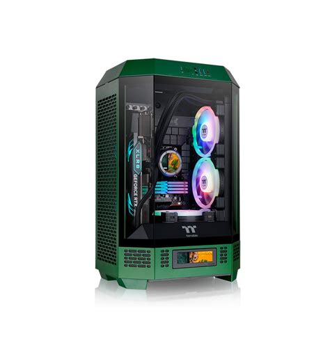 Thermaltake The Tower 300 Racing Green Micro ATX Caja Para PC