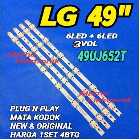 Jual Lampu Bl Backlight Led Tv Lg Inch Uj T In Uj Mata