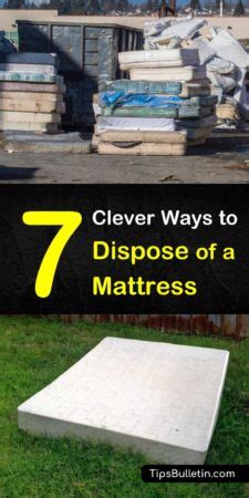 7 Clever Ways To Dispose Of A Mattress