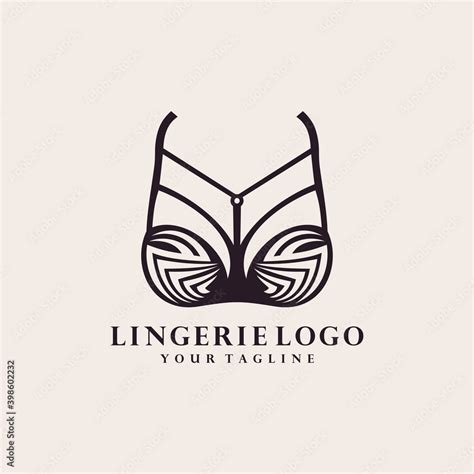 Women Fashion Logo Design Template Lingerie Emblem Stock Vector Adobe Stock