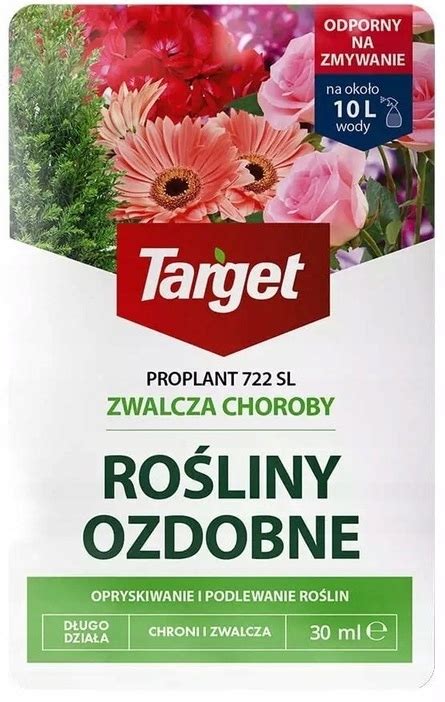 Target Proplant Sl Zwalcza Choroby Grzybowe Ro Liny Ozdobne Ml