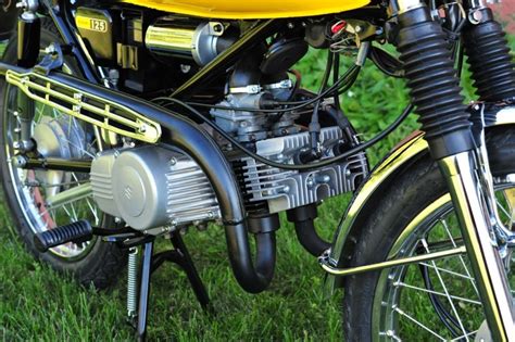 Restored Suzuki T Stinger Photographs At Classic Bikes