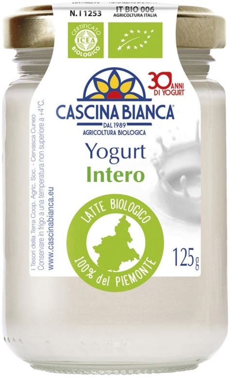 Yogurt Intero Naturale Cascina Bianca Naturas