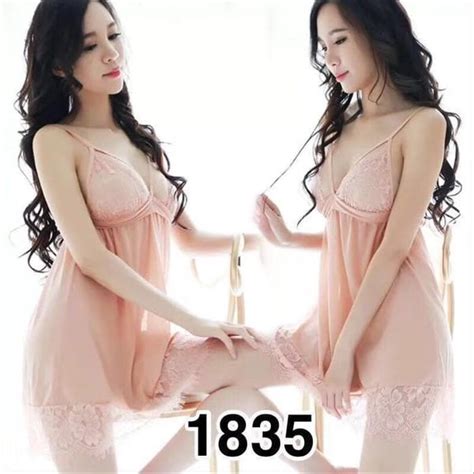 Jual Sexy Lingerie Seksi Baju Tidur Dewasa Transparan Lingeri 1835