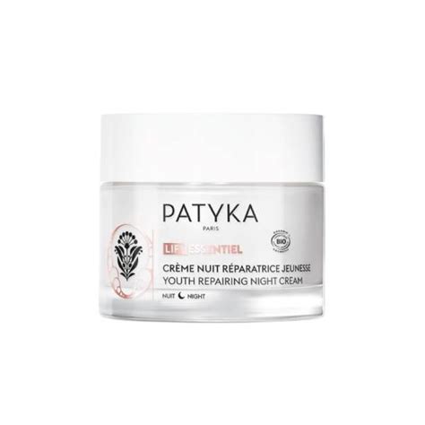 PATYKA Lift essentiel crème nuit réparatrice jeunesse bio 50ml