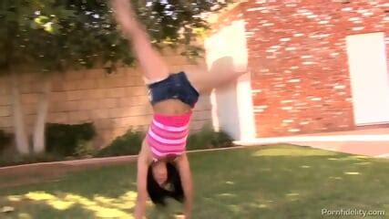 CMNF CFNF Only One Naked Caught Sneaking Around Kelly Madison