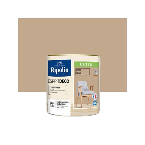 Peinture RIPOLIN Esprit Déco murs plafonds boiseries et radiateurs