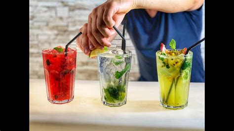 Recettes De Mojito Faciles Classique Framboise Passion Youtube