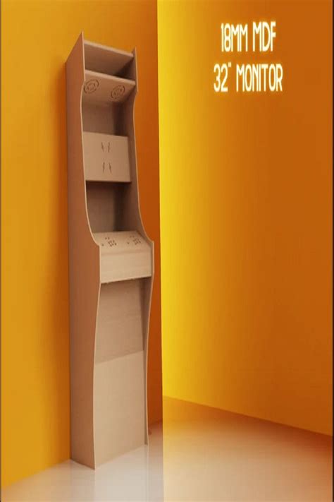 An Empty Book Shelf Next To A Yellow Wall