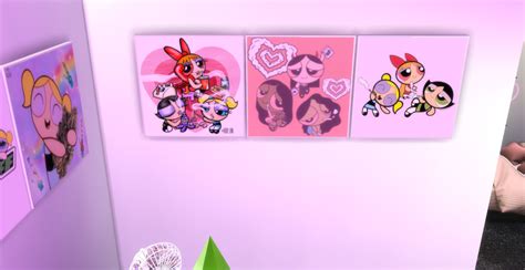 Sims 4 — Powerpuff Girls Sims 4 Cc