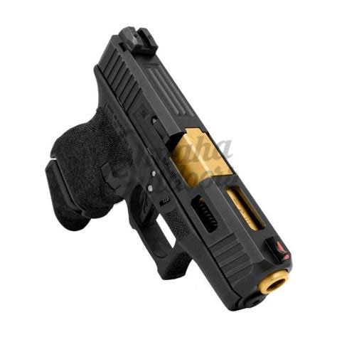 Salient Arms Mod Glock 26 Gen 3 Tier One 10 RD 9mm Pistol Gold TiN