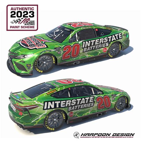 2023 Christopher Bell Interstate Camry By Brantley Roden Trading Paints