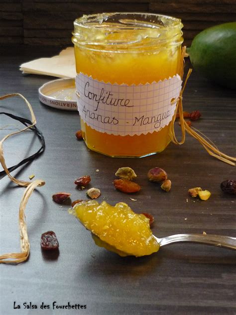 CONFITURE Ananas Mangue LA SALSA DES FOURCHETTES