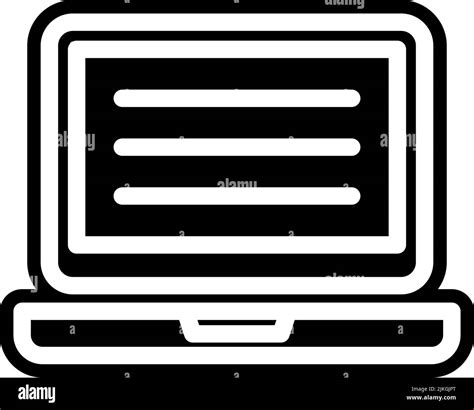 website icon black vector illustration Stock Vector Image & Art - Alamy