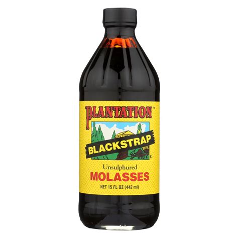 Plantation Blackstrap Molasses Syrup Unsulphured 15 Fl Oz 1 Pack