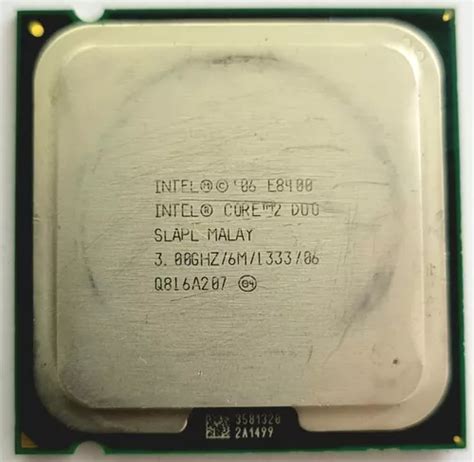 Procesador Intel® Core 2 Duo E8400 Slapl 3 88ghz6m1333 Mercadolibre