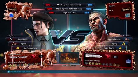 Tekken™7 Ps4 Online Ranked Matches Fgc Souledge Sergei Dragunov Vs Mafia0817 Fahkumram