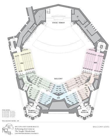 Maltz Theater Seating Chart: A Visual Reference of Charts | Chart Master