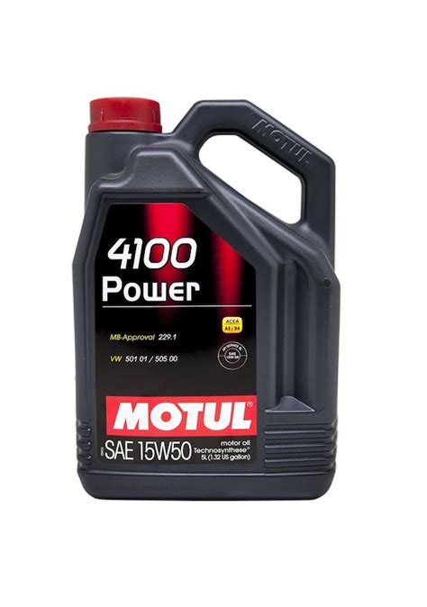 Motul 4100 Power 15W 50 Motor Yağı 4 L 4 L Fiyatları ve Özellikleri