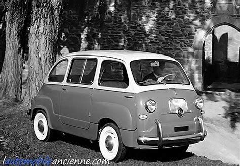 Fiat 600 Multipla 1956 1965 L Automobile Ancienne