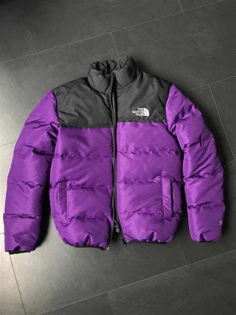 Зимовий пуховик the north face 700 violet куртка зе норд фейс фіолетова ...