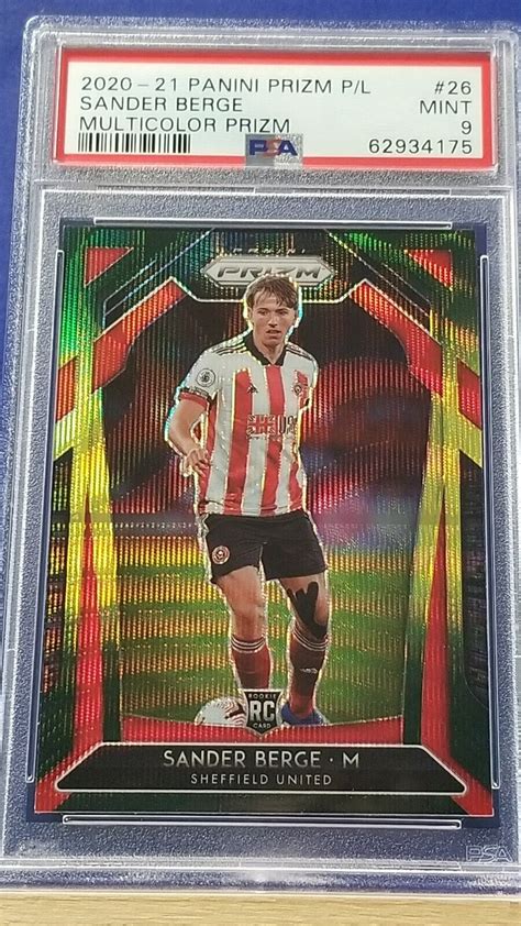 Panini Prizm Premier League Multi Color Prizm Sander