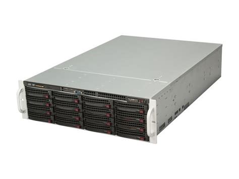 SUPERMICRO SuperChassis CSE 836TQ R800B Black 3U Rackmount Server Case