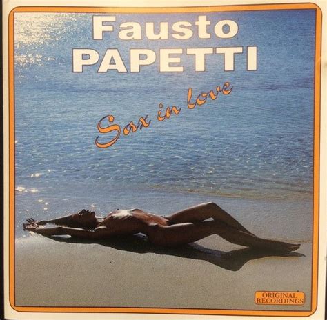 Sax In Love Álbum de Fausto Papetti LETRAS MUS BR