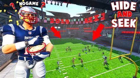 Insane New Football Stadium Hide And Seek On Fortnite Fortnite