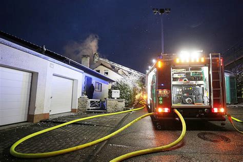 Technischer Defekt führt zu Dachstuhlbrand in Birkenfeld