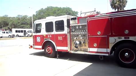 Albany Ga Fire Dept Reserve E 6 1 And A 1 Responding Youtube