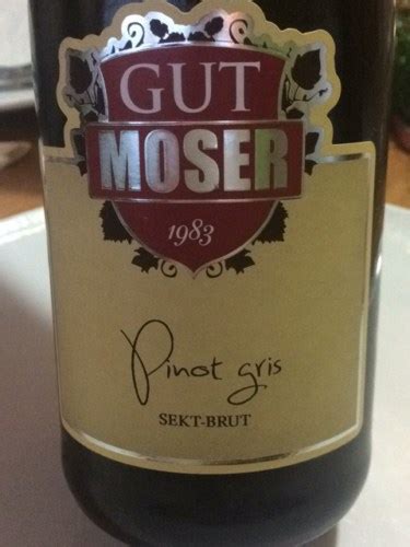 Gut Moser Sekt Brut Pinot Gris Vivino US