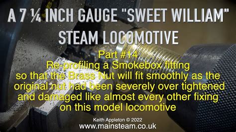 A Inch Gauge Sweet William Locomotive Part Youtube