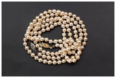 Layered Pearl Retro Necklace Set Elegant Multi Row Pearl Necklace Ruby Lane