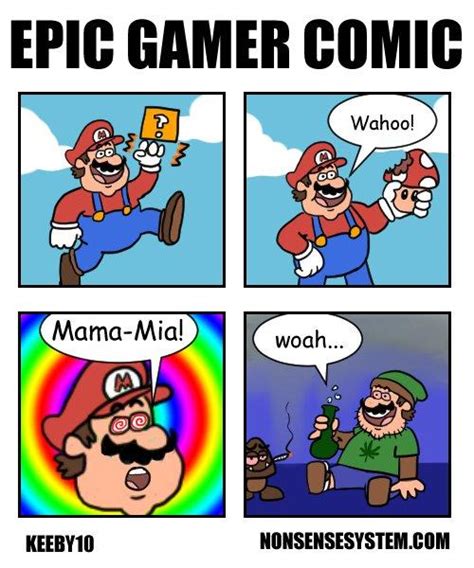 Epic Gamer Comic 1 | Super Mario | Know Your Meme