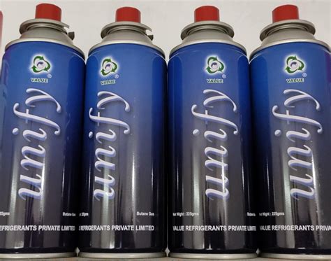 Butane Refrigerant Gas Packaging Type Can Packaging Size Nos At