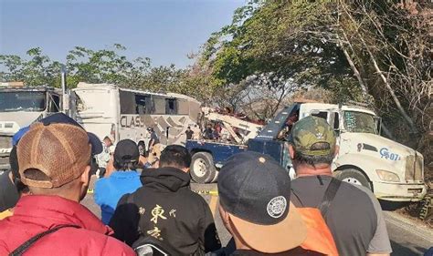 Falla De Frenos Causa Accidente De Autob S En Nayarit La Verdad Noticias